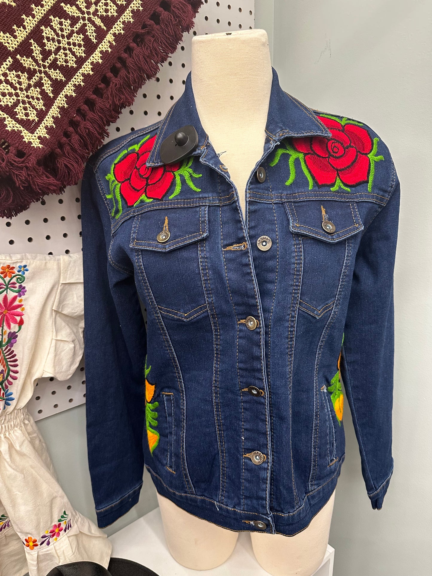 Embroidered Jean Jacket