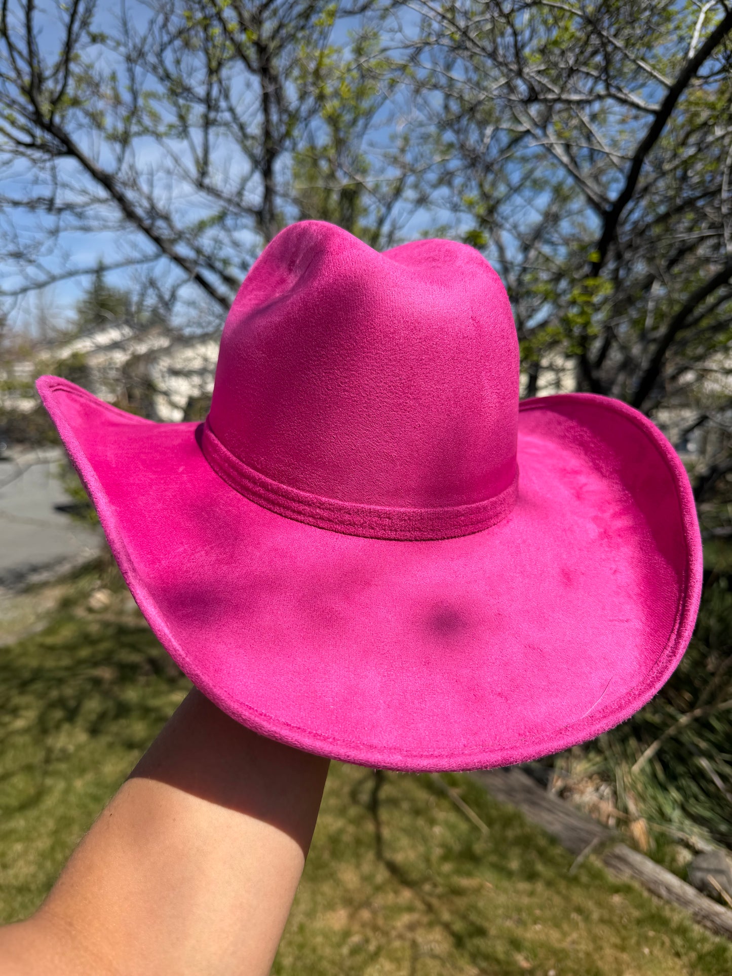 Hot Pink Chihuahua Sombrero Gamuza
