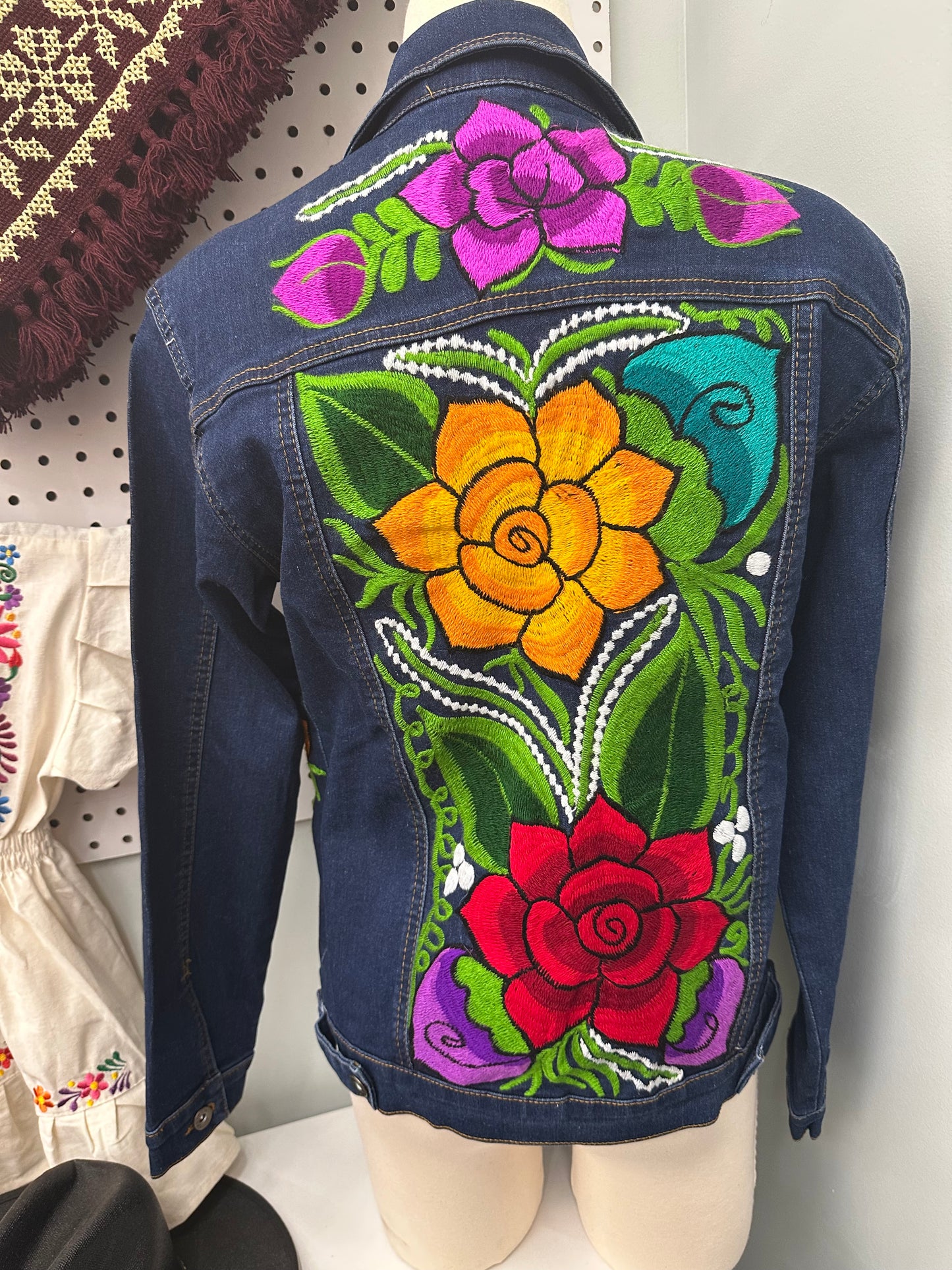 Embroidered Jean Jacket