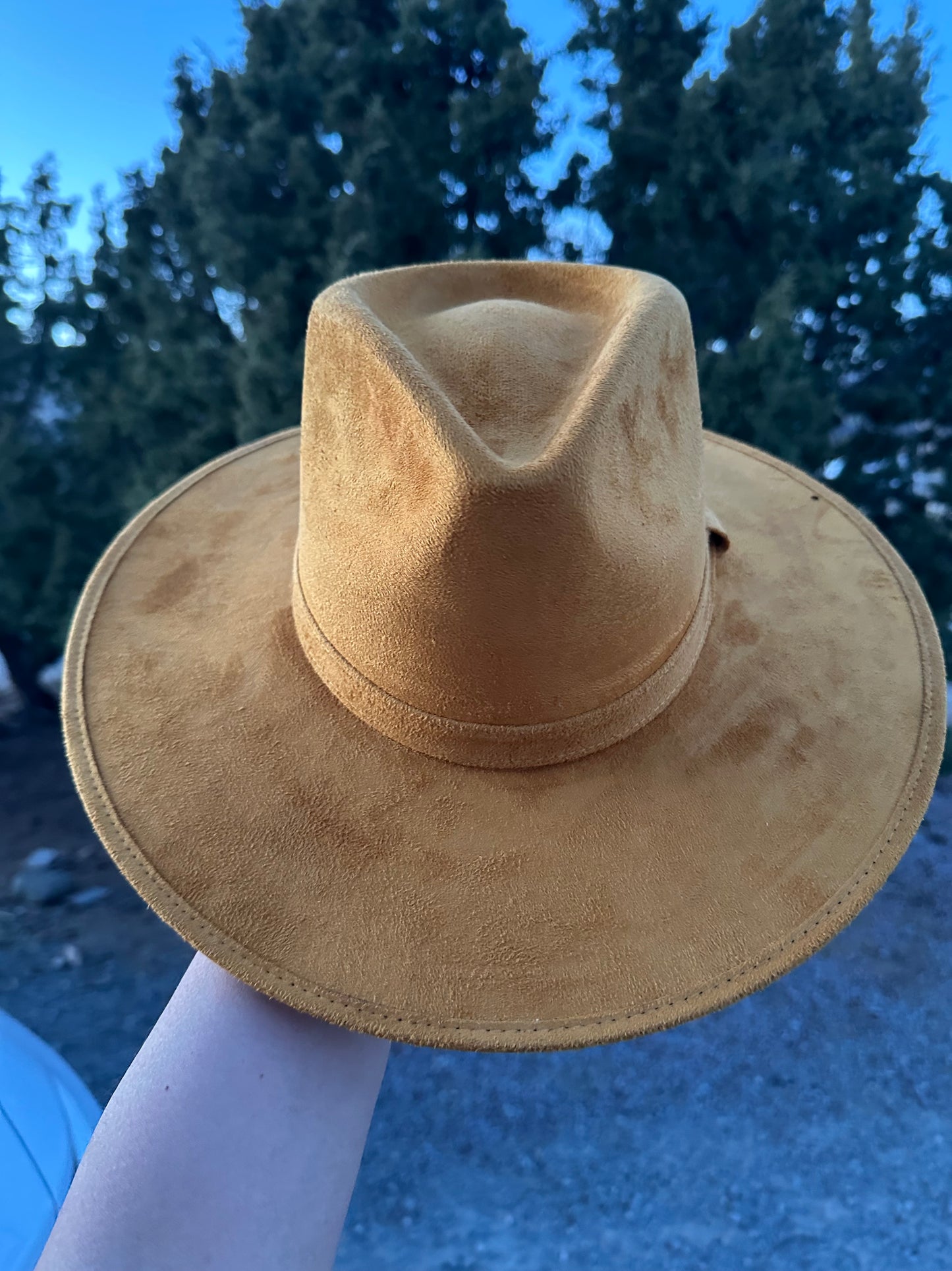 Mustard Raindrop Hat