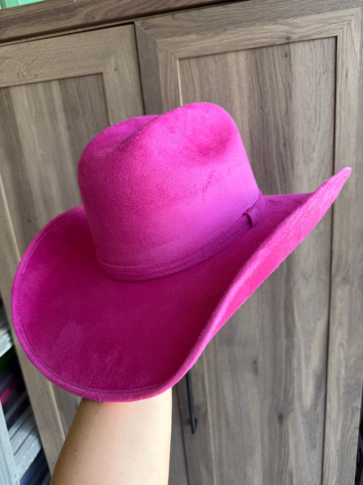 Hot Pink Chihuahua Sombrero Gamuza