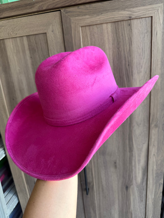 Hot Pink Chihuahua Sombrero Gamuza