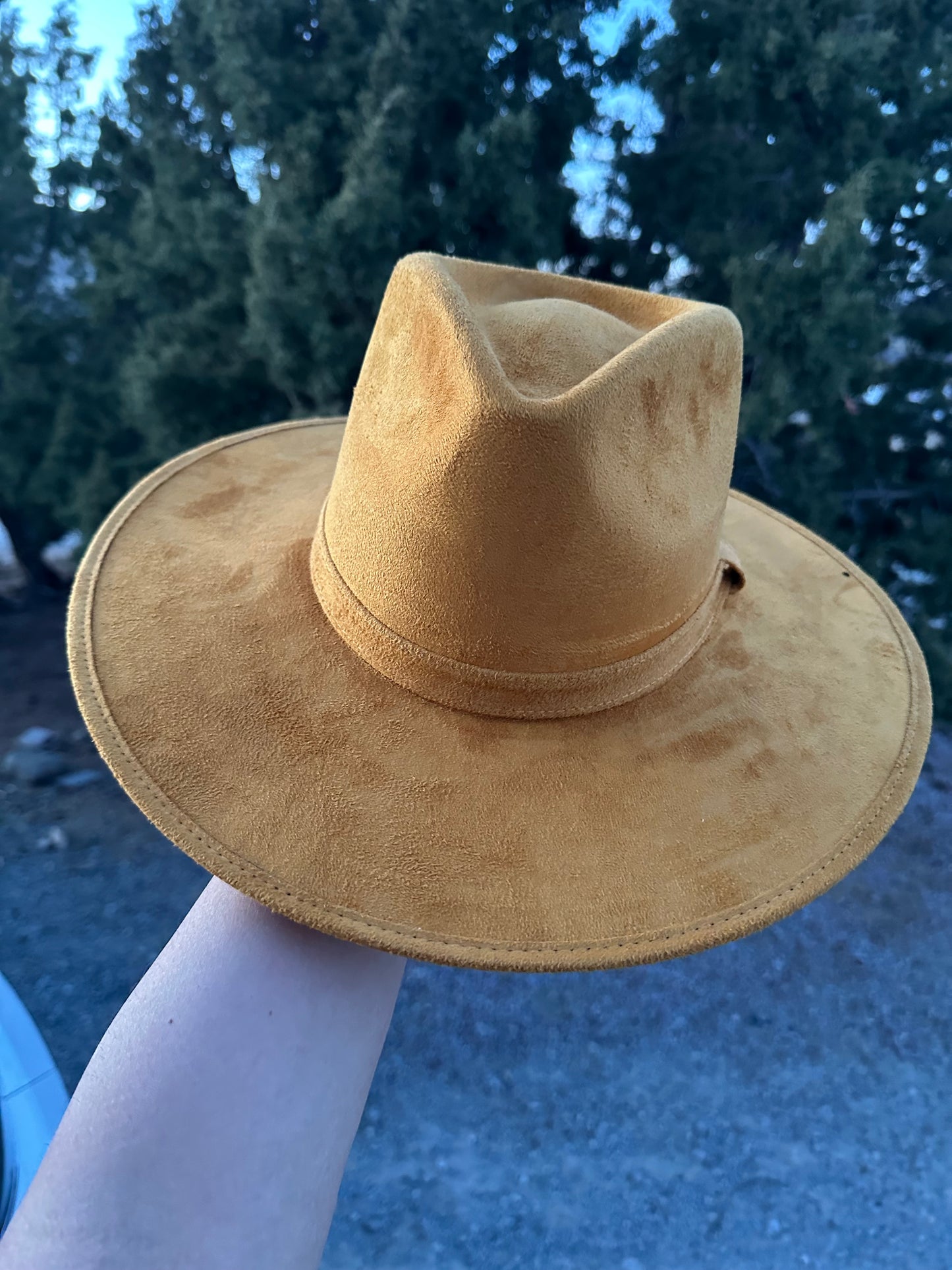 Mustard Raindrop Hat