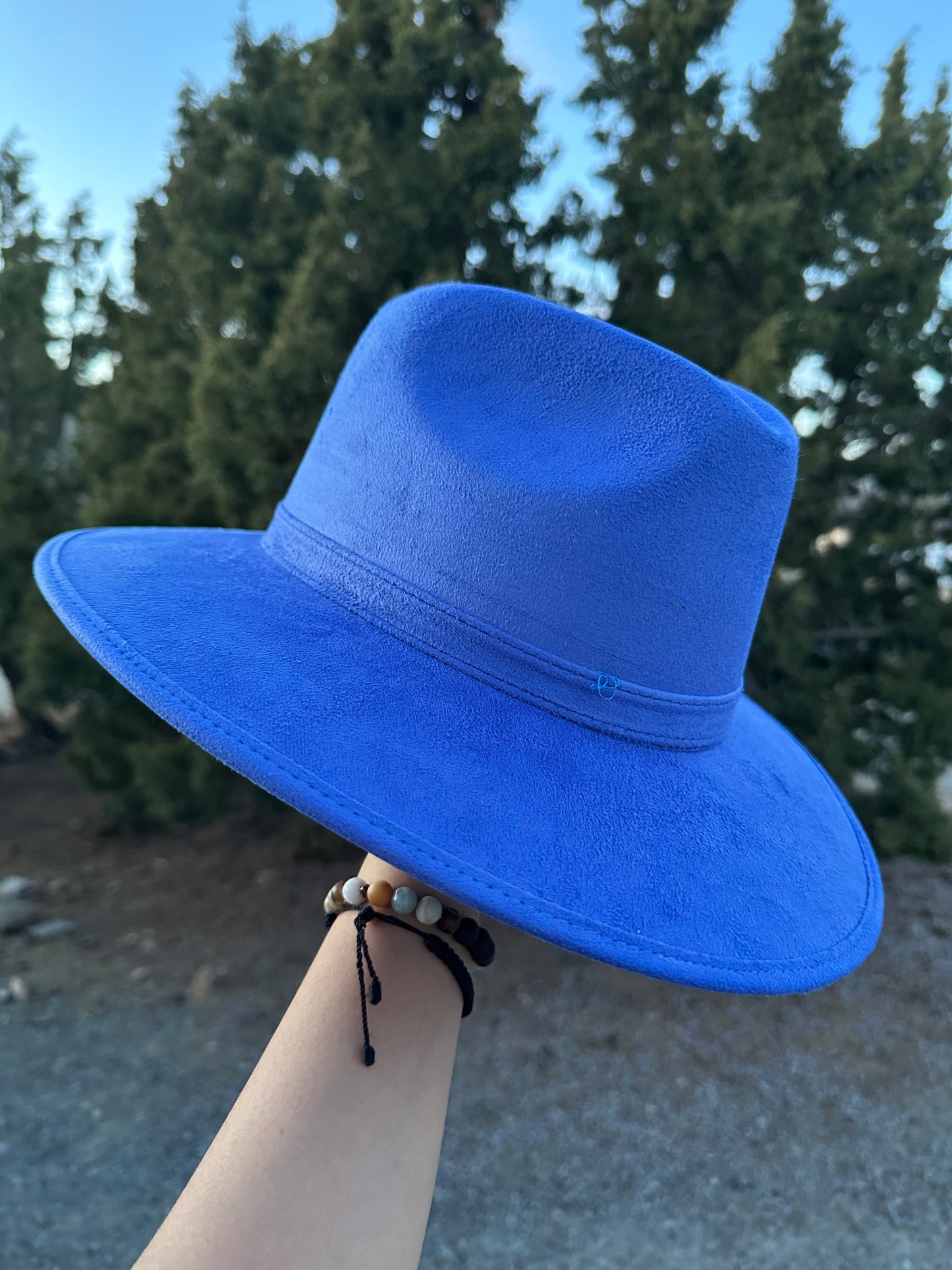 Blue Indiana Hat