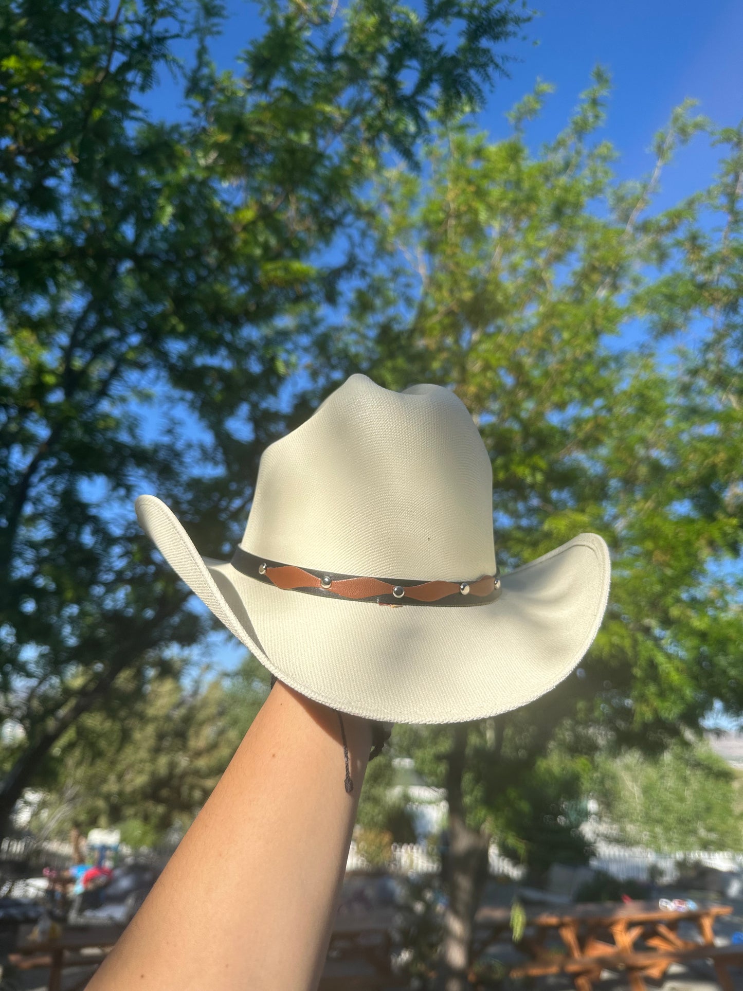 Kids Sombrero Brown& Black Band