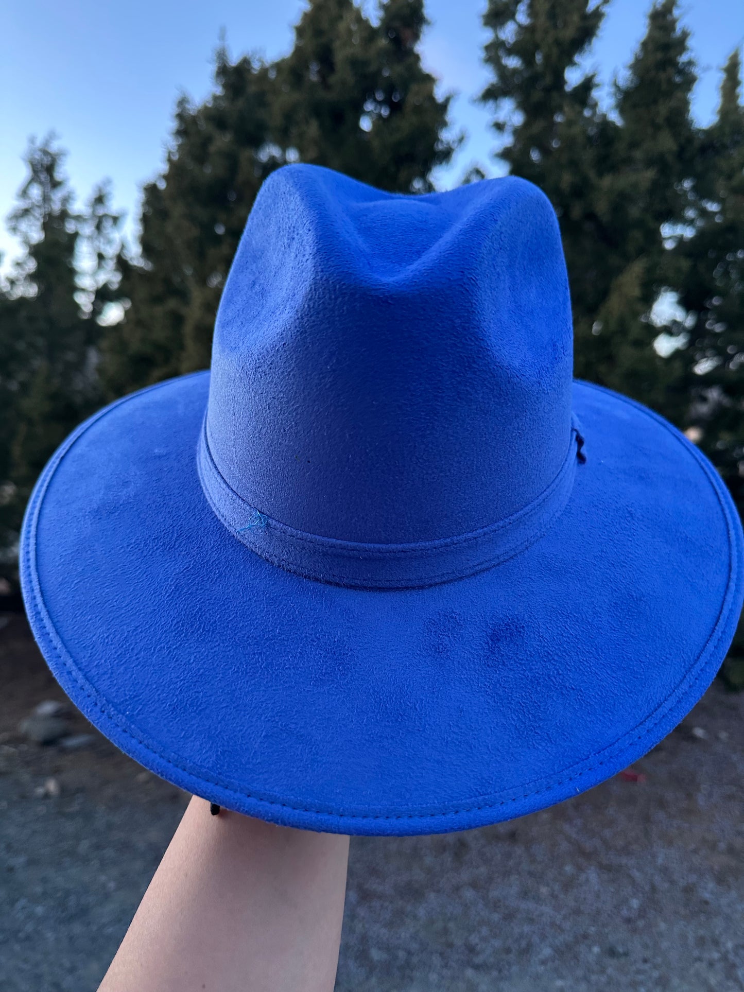 Blue Indiana Hat